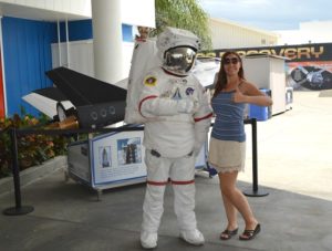 kathryn and astronaut