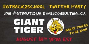 gtback2school twitter party graphic