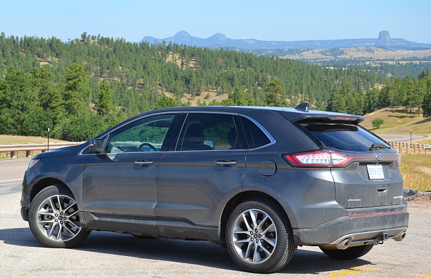 ford edge and devil's tower