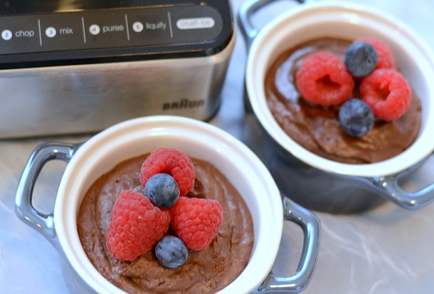 chocolate blender mousse