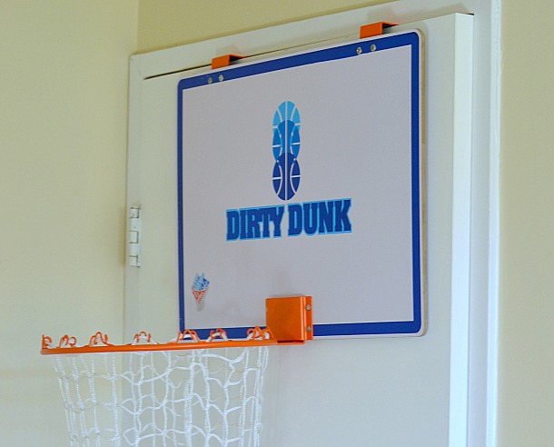 dirty dunk hamper