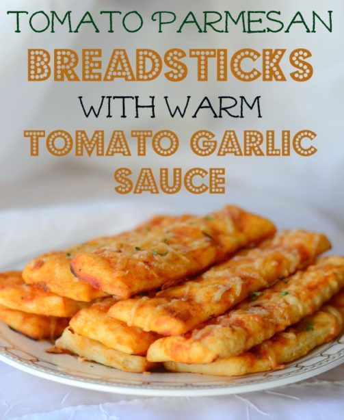 tomato parmesan breadsticks