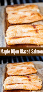 Easy Glazed Maple Dijon Salmon Recipe