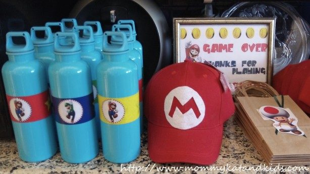 super mario diy party favours