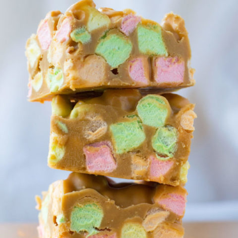 peanut butter confetti squares