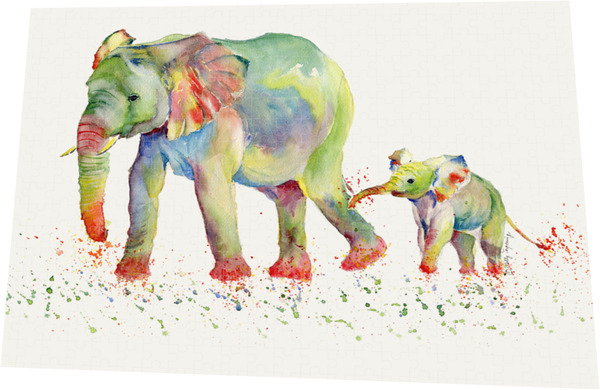 watercolour elephants molly terpening