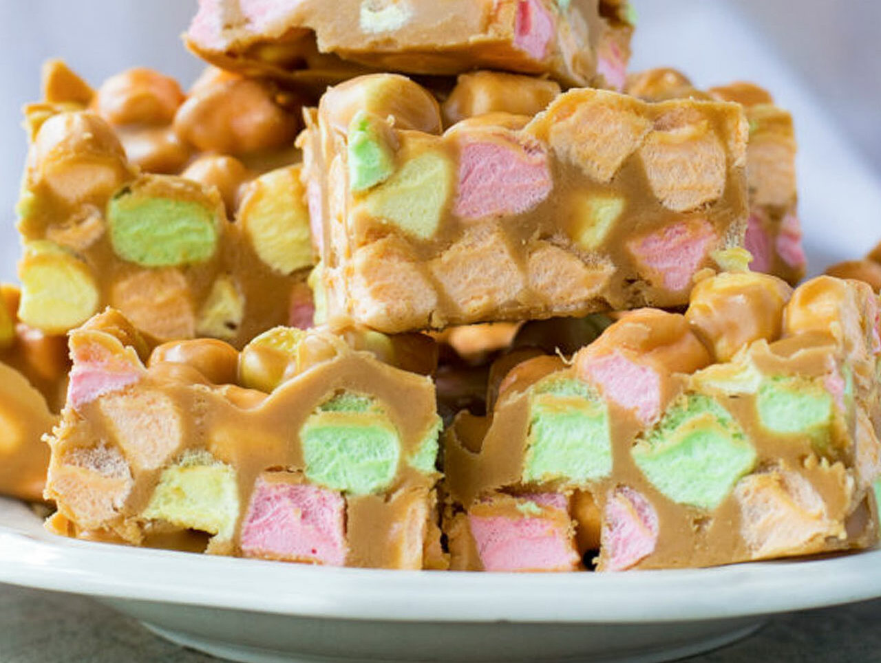 butterscotch-confetti-squares-on-plate