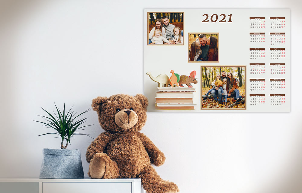 Organize Your Daily Life with a DIY Personalised Family Calendar ...