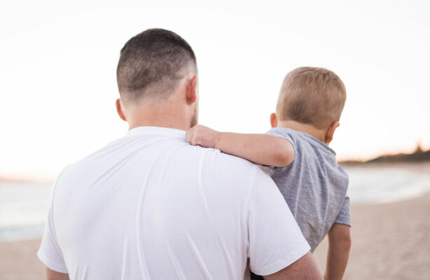 dad-and-son-on-beach