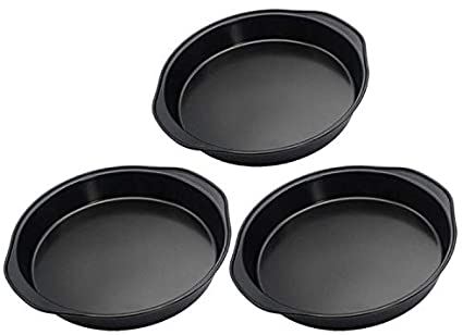 Tebery 8-inch Nonstick Round Cake Pans - Set of 3