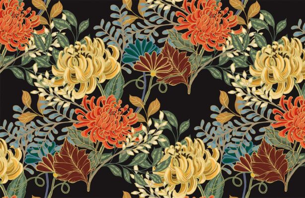 fantastic florals wallpaper