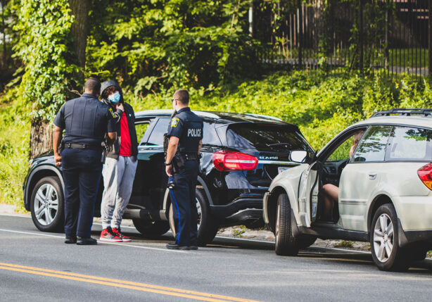 police-at-car-accident