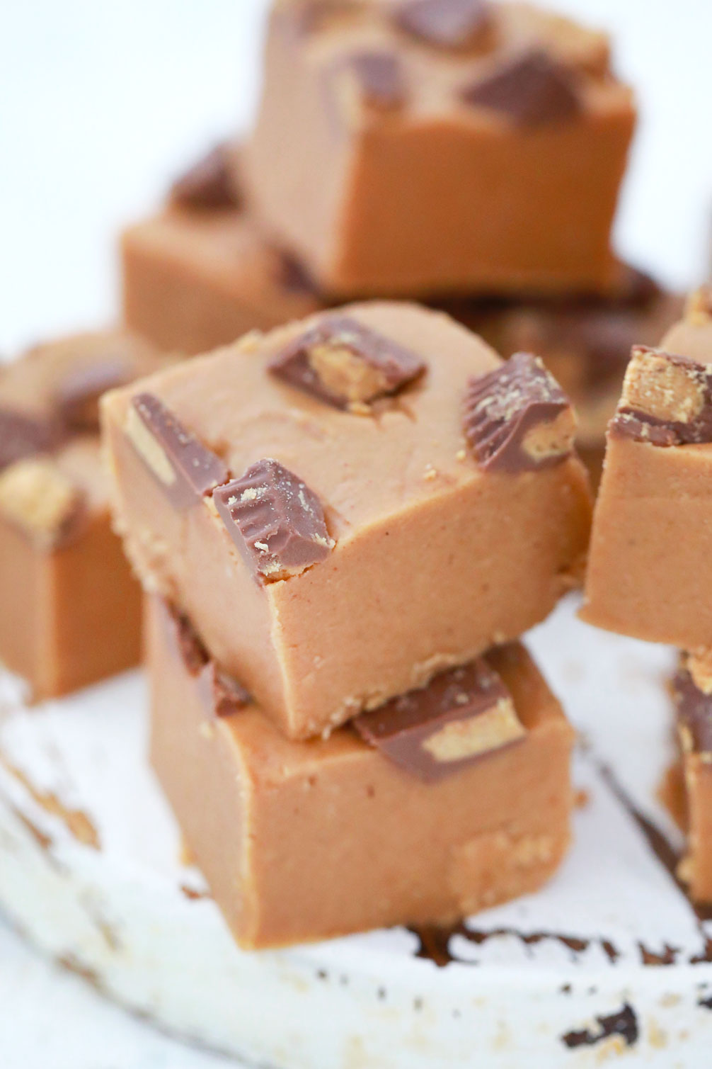 peanut butter fudge squares