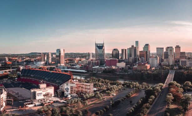 overhead of nashville tennessee