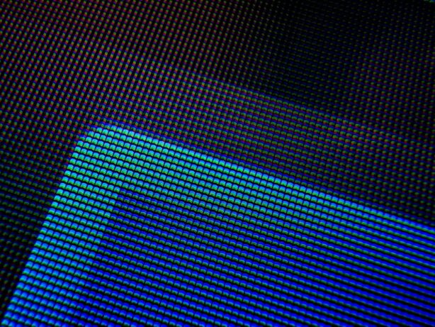 led pixel closeup