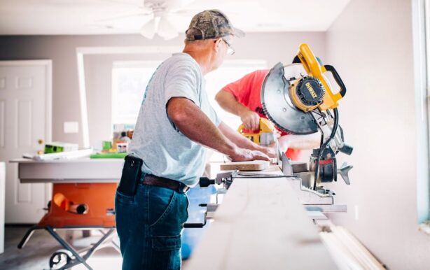 men working with tools