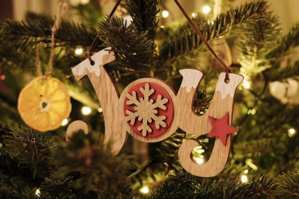 eco-friendly wood christmas ornament