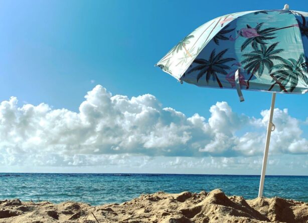 umbrella on beach