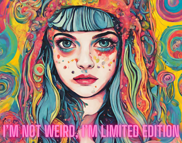 I'm not weird I'm limited edition quote