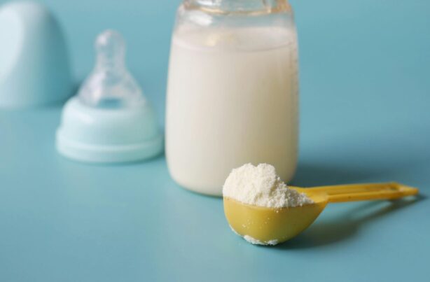 bottle and baby formula
