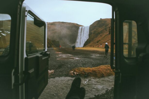 camper van in iceland