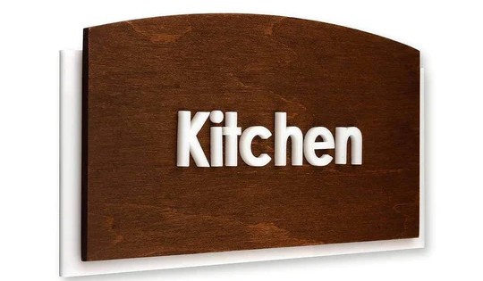 kitchen sign