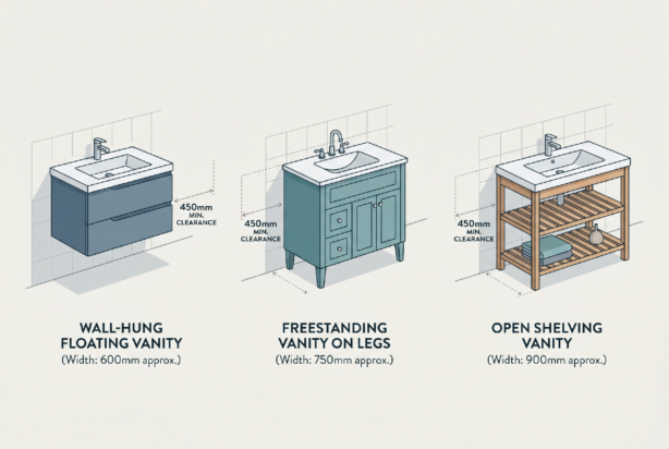 bathroom vanity styles